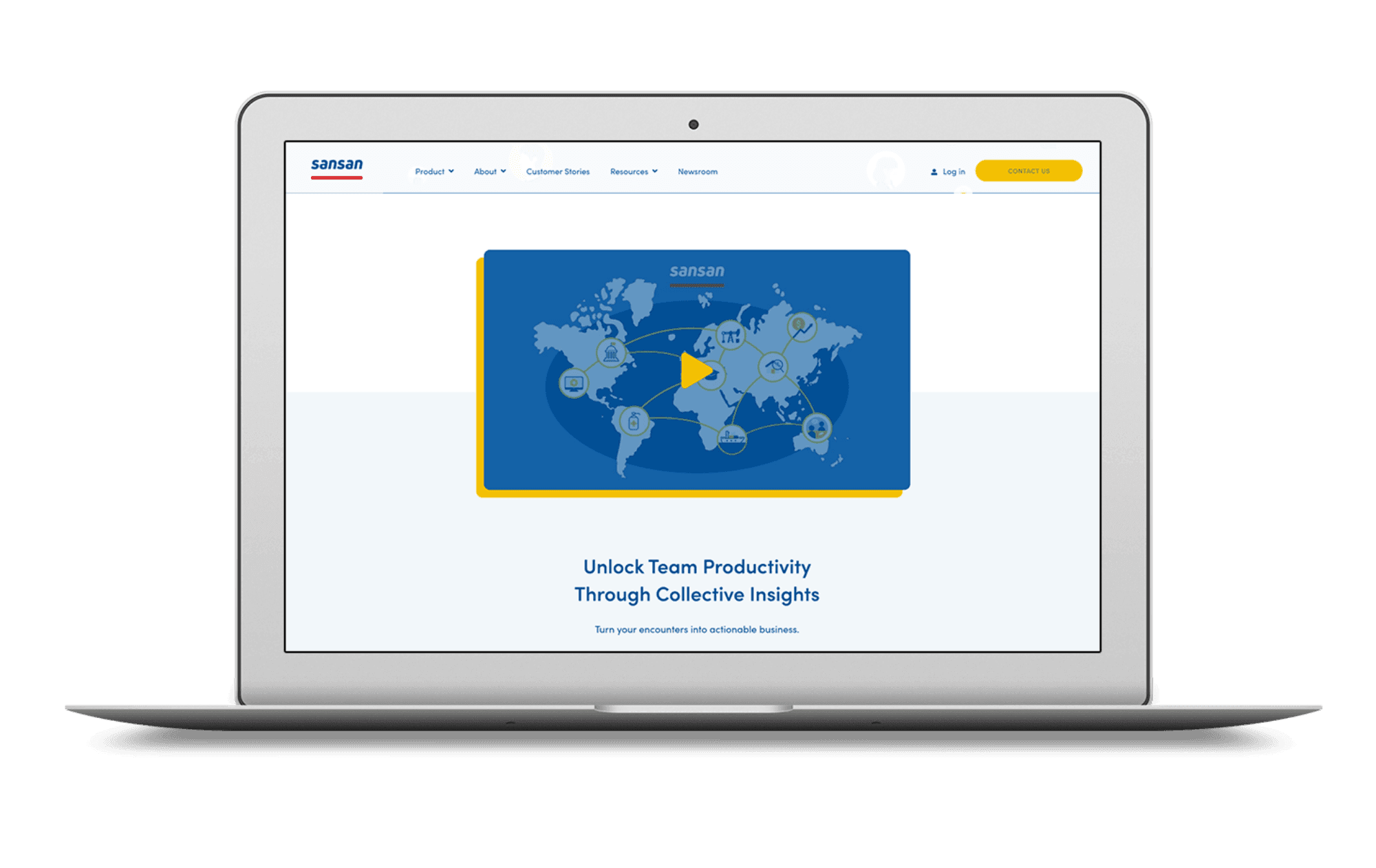 Sansan: Centralized Contact Management